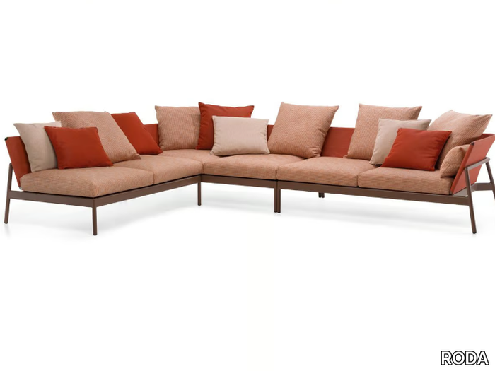 PIPER - Modular sectional Batyline® garden sofa _ RODA