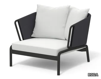 SPOOL 101 - Batyline® garden armchair with armrests _ RODA