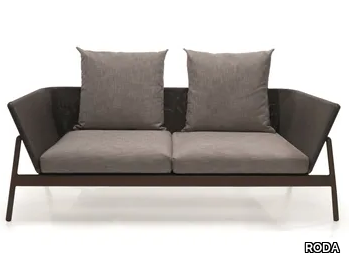 PIPER 002 - 2 seater Batyline® garden sofa _ RODA