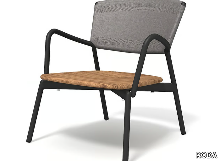 PIPER 027 - Easy chair with armrests _ RODA