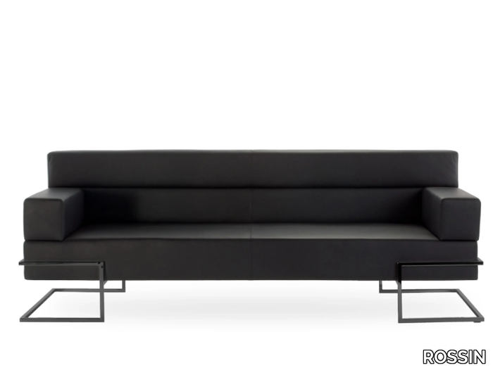 ORIZZONTE - 3 seater leather sofa _ ROSSIN