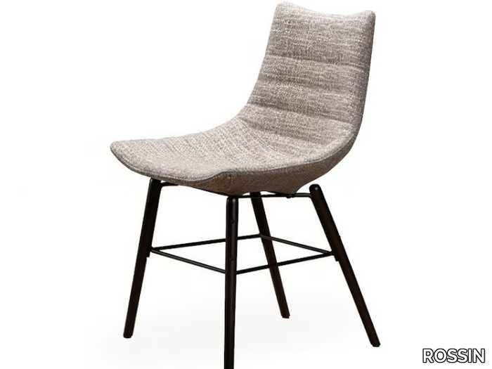 LUC SOFT - Upholstered fabric chair _ ROSSIN