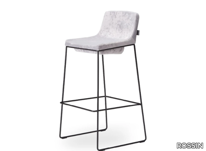 TONIC METAL - High steel barstool _ ROSSIN