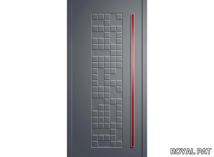 TETRIS - Aluminium armoured door panel _ ROYAL PAT