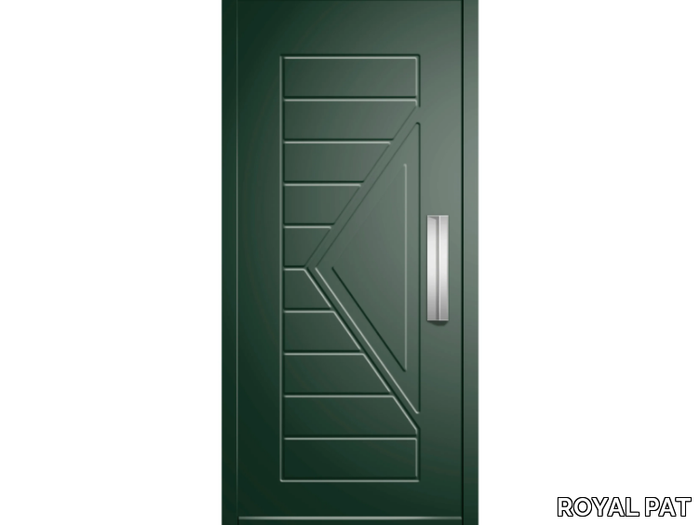 TRIANGOLO - Aluminium door panel _ ROYAL PAT