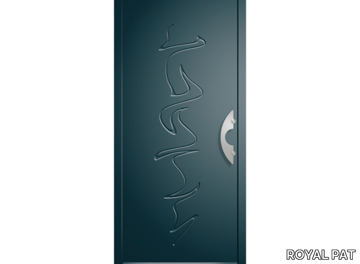 SMOKY - Aluminium armoured door panel _ ROYAL PAT