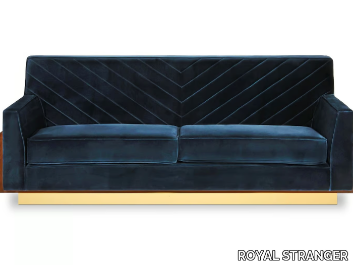 AFONSO - 3 seater velvet sofa _ ROYAL STRANGER