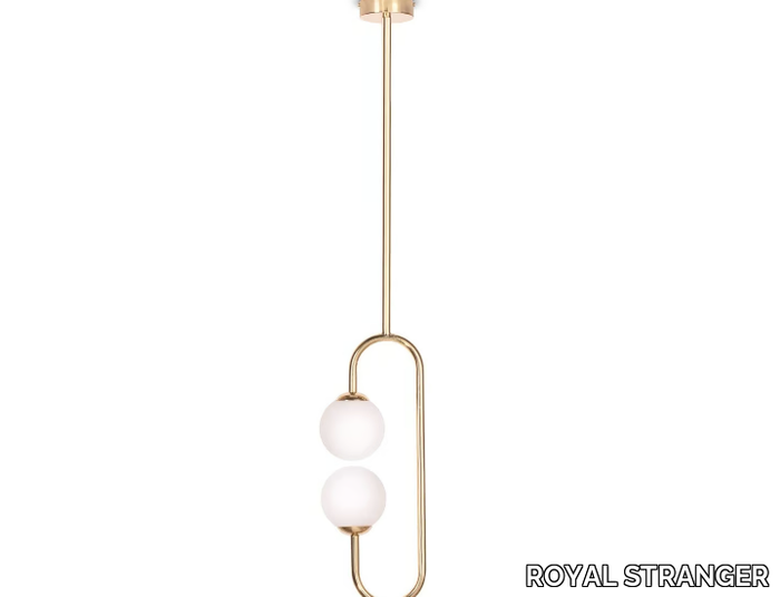 OLIVIA - Brass pendant lamp _ ROYAL STRANGER