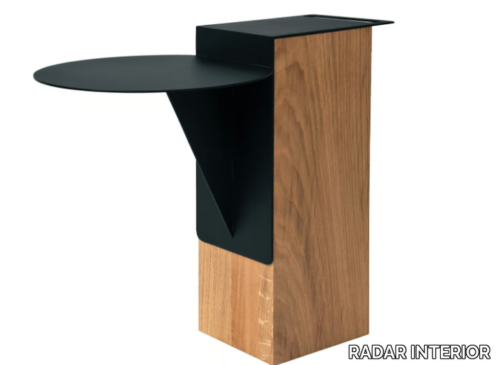 GRAFIT - Oak side table _ RADAR INTERIOR