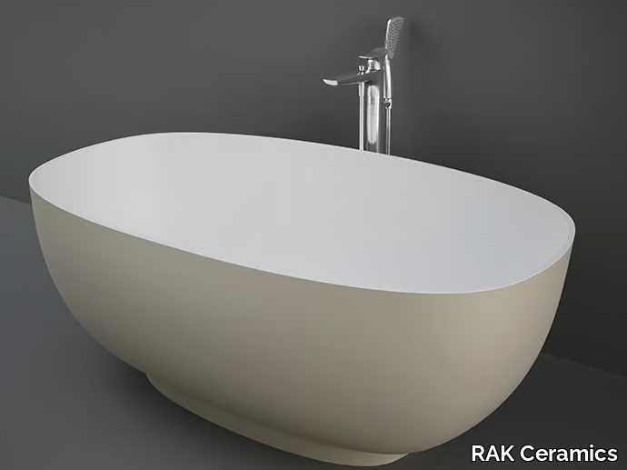 RAK-CLOUD - Oval ceramic bathtub _ RAK Ceramics