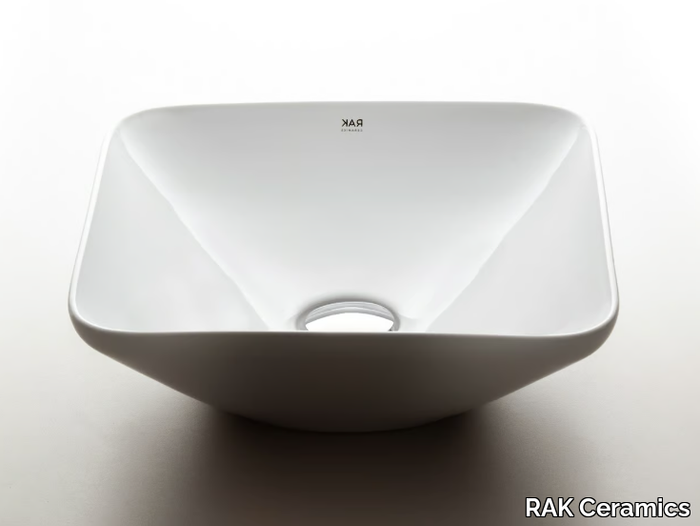 RAK-VARIANT - Square ceramic washbasin _ RAK Ceramics