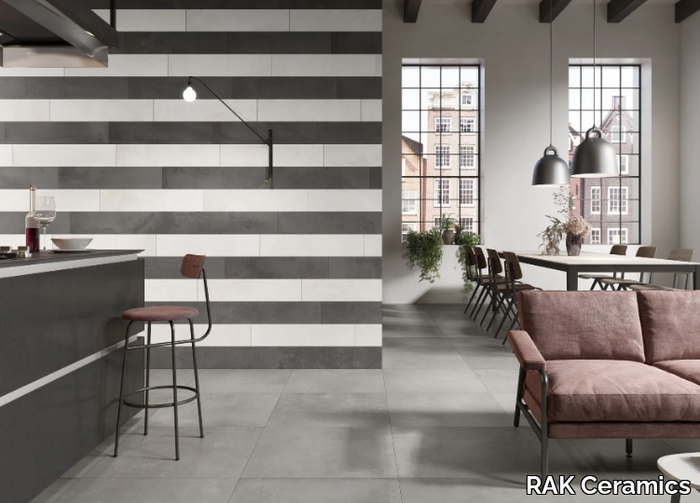 TERRA E METALLO - Wall/floor tiles with metal effect _ RAK Ceramics