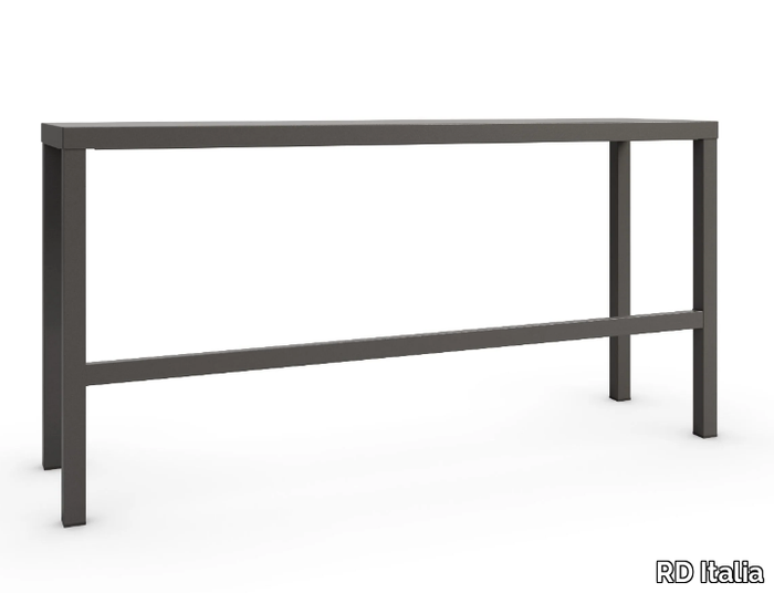 DORIO - Stackable galvanized steel garden bench _ RD Italia