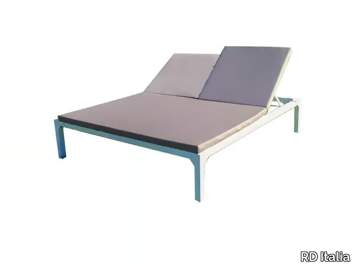 ETTORE - Double aluminium sun lounger _ RD Italia