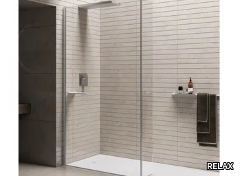 WALL A+PF - Modular crystal Walk in shower _ RELAX