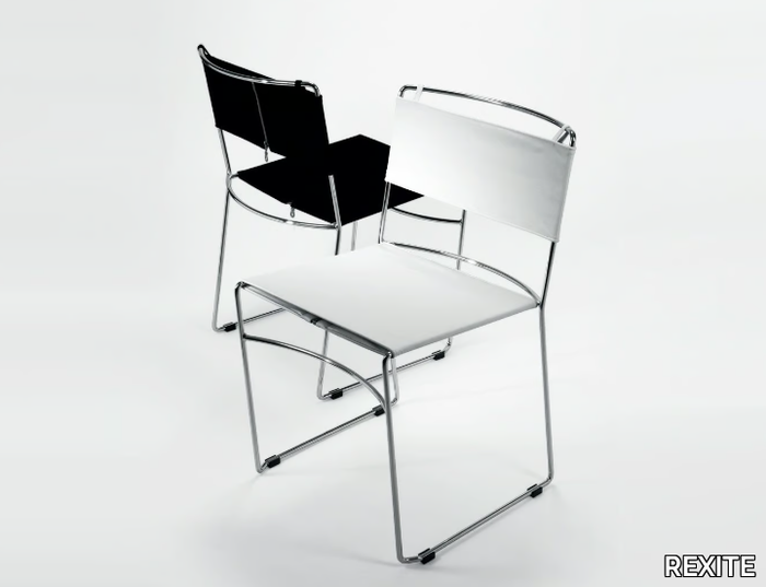 DELFINA - Stackable fabric chair _ REXITE