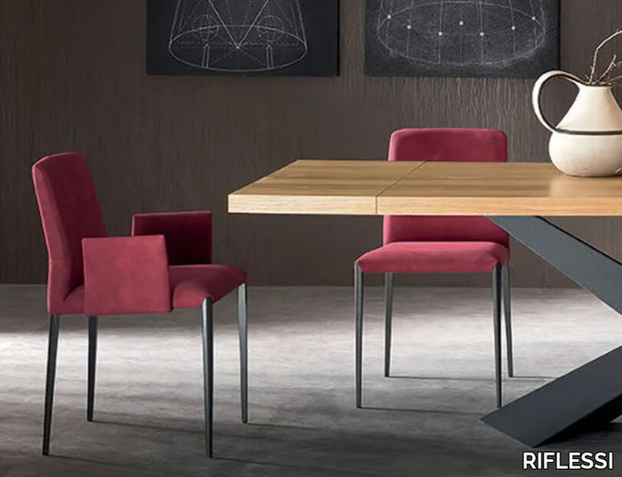 AURORA - Upholstered chair _ RIFLESSI