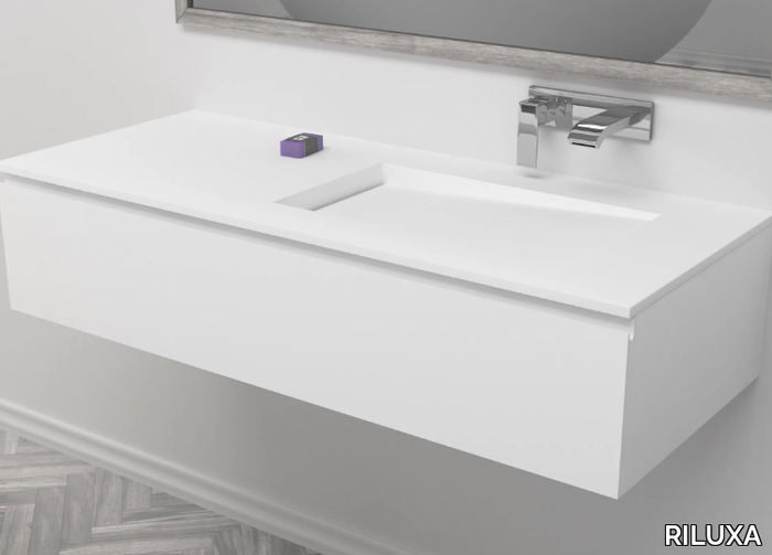 CANADA - Single wall-mounted vanity unit _ RILUXA