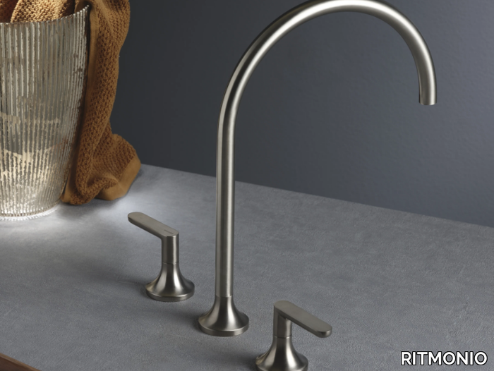 DIAMETRO35 ELEGANCE - 3 hole countertop washbasin tap _ RITMONIO