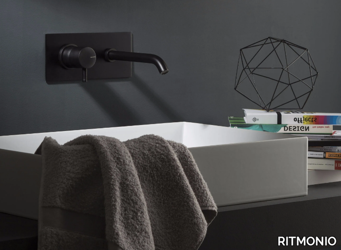 DIAMETRO35 - Wall-mounted washbasin mixer _ RITMONIO