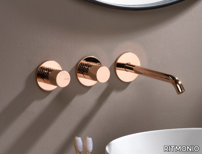 DIAMETRO35 IMPRONTE - Wall-mounted washbasin mixer _ RITMONIO