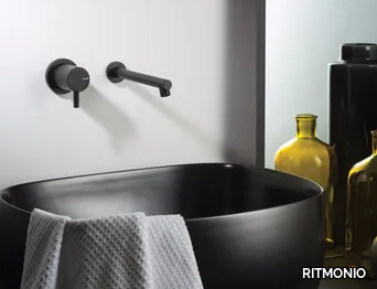 DIAMETRO35 - Wall-mounted washbasin mixer _ RITMONIO