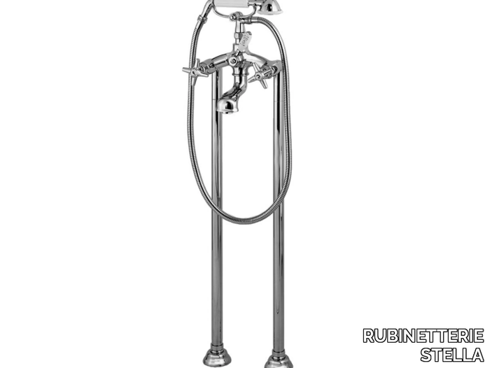 ITALICA 3274CL306 - 2 hole shower tap with hand shower _ RUBINETTERIE STELLA