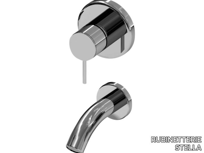 LUCILLA 3250MC - 2 hole wall-mounted bathtub mixer _ RUBINETTERIE STELLA