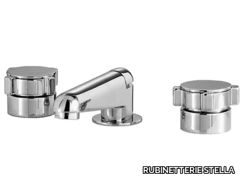 ASTER 3224 - 3 hole washbasin tap with adjustable spout _ RUBINETTERIE STELLA