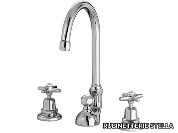 ITALICA 3226 - 3 hole washbasin tap with adjustable spout _ RUBINETTERIE STELLA