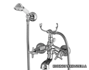 ITALICA 3274-305-6 - 2 hole shower tap with hand shower _ RUBINETTERIE STELLA