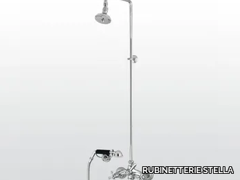 ROMA 3284/301/314A - Wall-mounted shower panel with overhead shower _ RUBINETTERIE STELLA