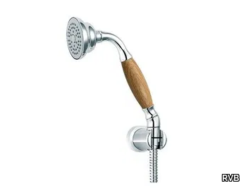 1935 WOOD - Wall-mounted handshower with hose with anti-lime system _ RVB