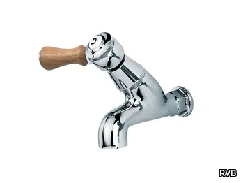 1935 WOOD - Wall-mounted 1 hole washbasin tap _ RVB