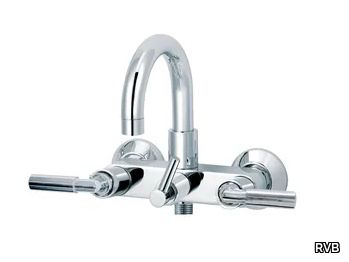 CLIFF - 2 hole wall-mounted bathtub mixer _ RVB