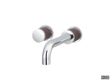 FLAMANT DOCKS - 2 hole wall-mounted washbasin tap _ RVB