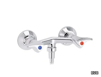 TRIO - 2 hole wall-mounted bathtub mixer _ RVB