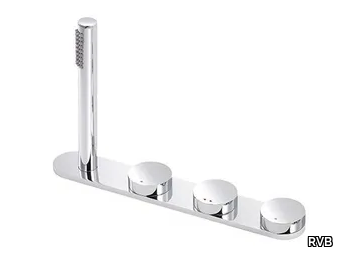 TUNE - Thermostatic bathtub set with hand shower _ RVB