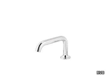 TIMES - Deck-mounted chromed brass sink spout _ RVB