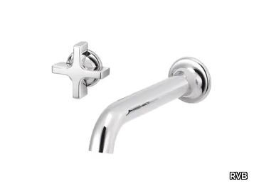 TIMES - 2 hole wall-mounted washbasin mixer _ RVB