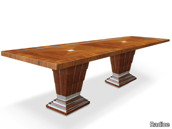 BIJOU - Rectangular wooden table _ Radice