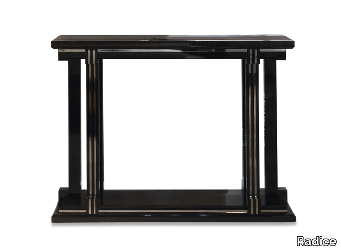 DALLAS - Rectangular ebony console table _ Radice