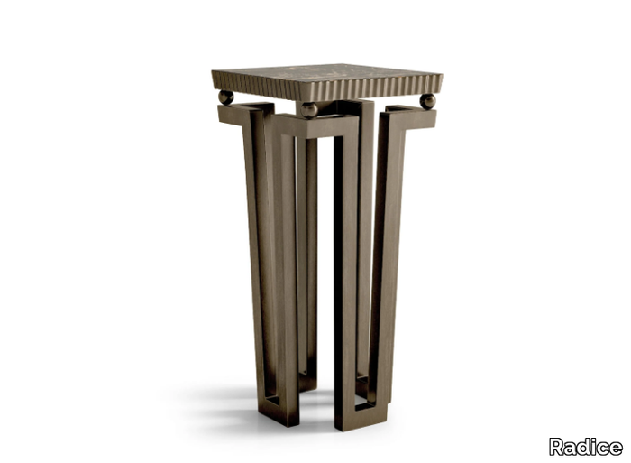 MAGNUS - Brass pedestal _ Radice