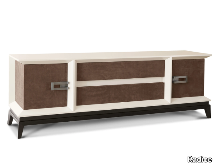 TREVI - Wooden sideboard with doors and drawers _ Radice