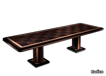 FIFTH AVENUE - Rectangular wooden table _ Radice