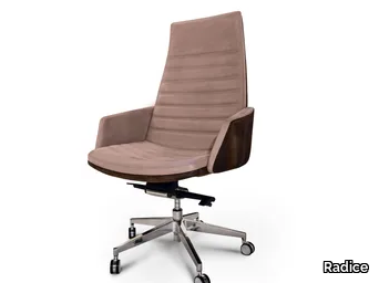 GRANDIS - High-back nabuk executive chair _ Radice