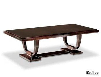 OPIUM - Rectangular wooden table _ Radice