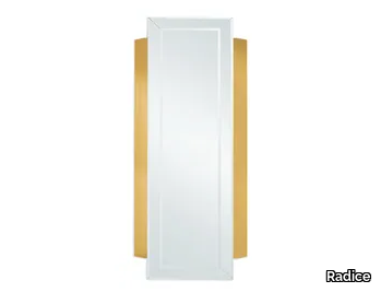 SIENA - Wall-mounted mirror with integrated lighting _ Radice