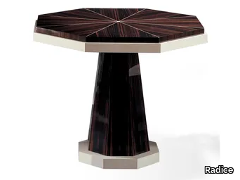 LE PETIT FOLIE - Octagonal wooden table _ Radice