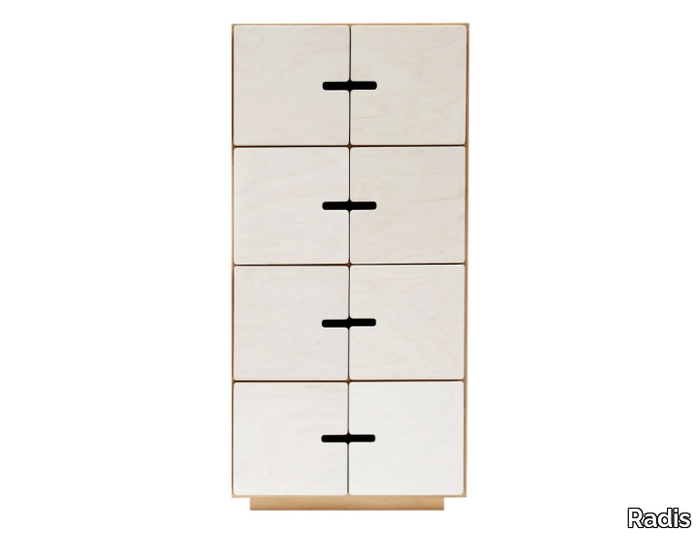 PIX 4 x 2 - Highboard with doors _ Radis